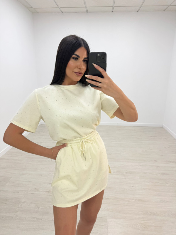 CONJUNTO COMFORT BRILLO EXCLUSIVO - BEIGE
