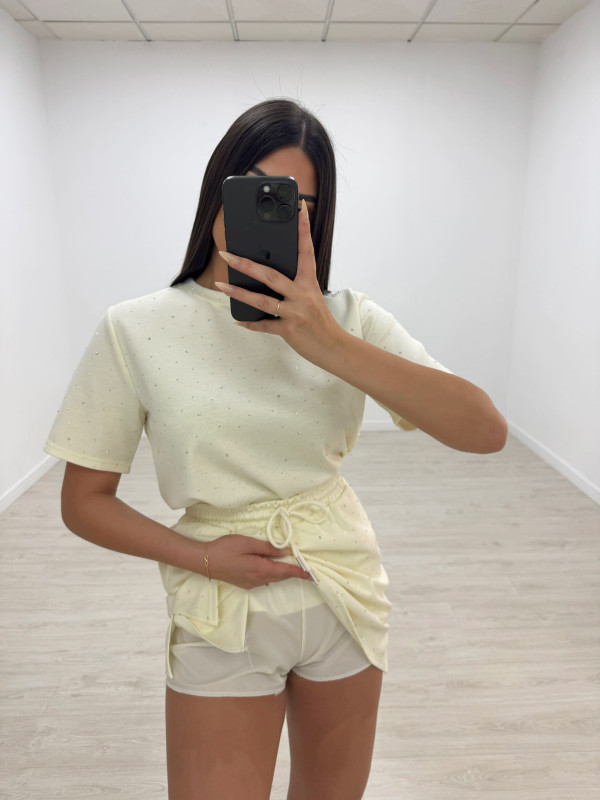 CONJUNTO COMFORT BRILLO EXCLUSIVO - BEIGE