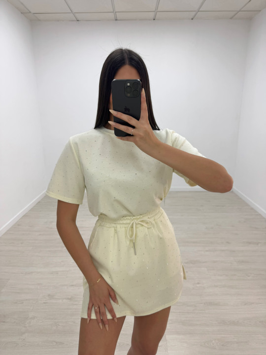 CONJUNTO COMFORT BRILLO EXCLUSIVO - BEIGE