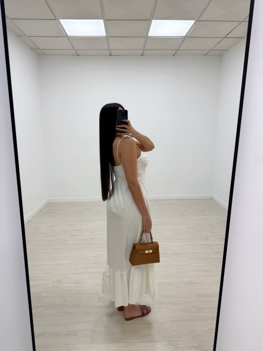 VESTIDO MARIEL - BLANCO