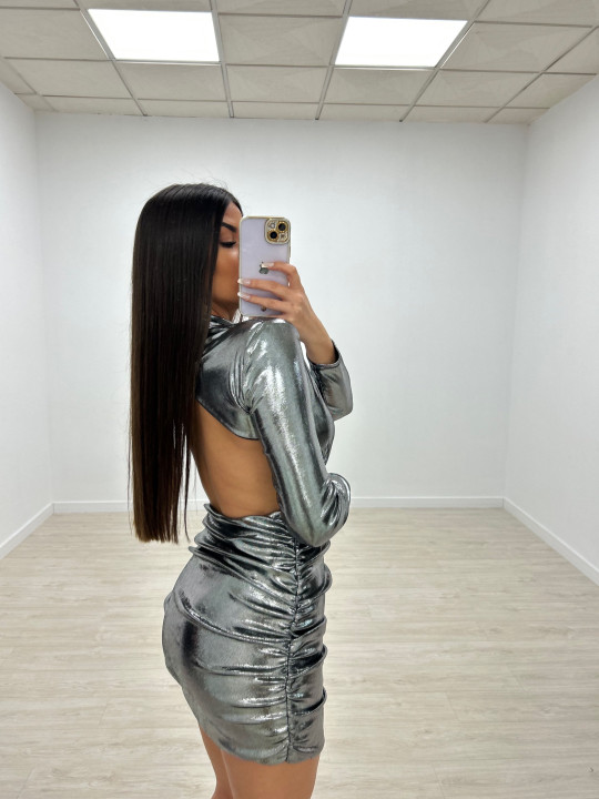 VESTIDO PARIS PLATA