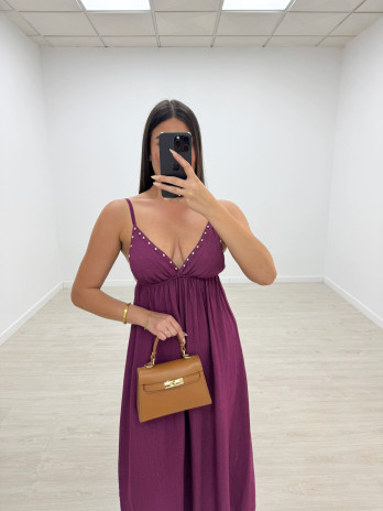 VESTIDO TACHAS - BUGANVILLA