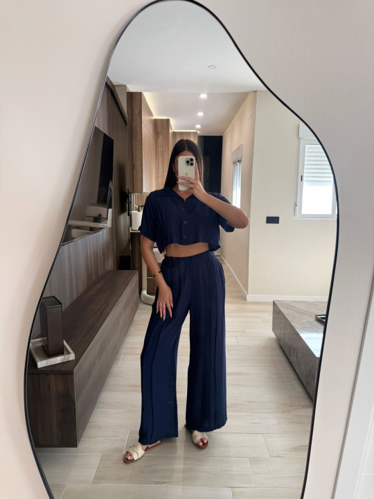 CONJUNTO SARA AZUL - MARINO