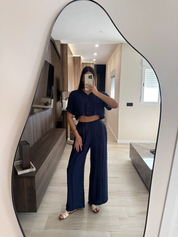 CONJUNTO SARA AZUL - MARINO