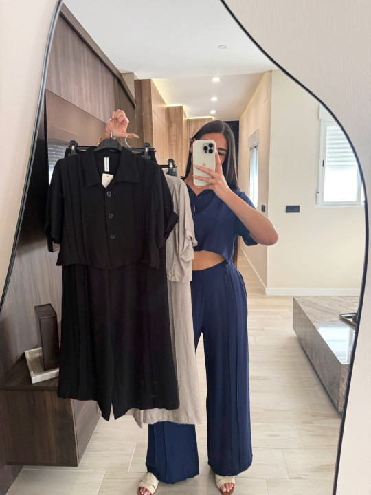 CONJUNTO SARA AZUL - MARINO
