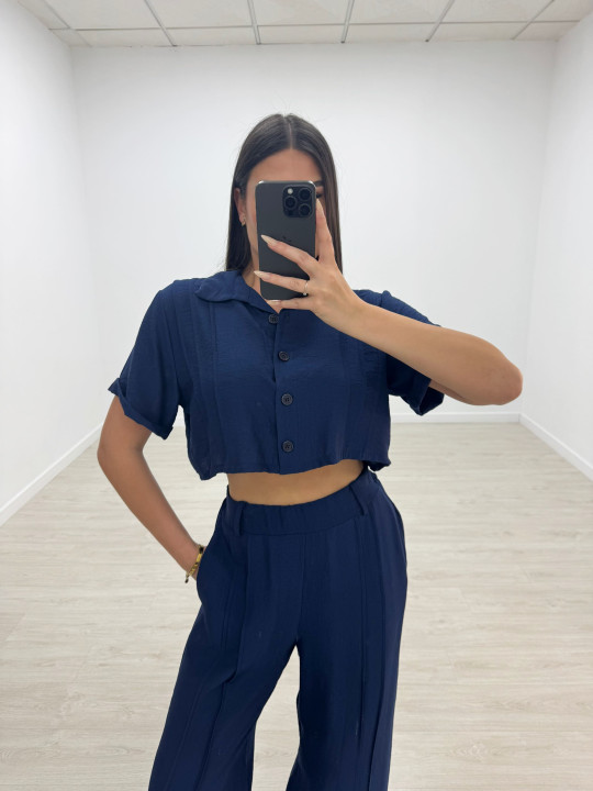 CONJUNTO SARA AZUL - MARINO