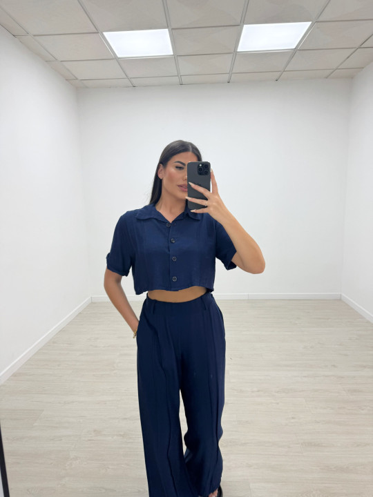 CONJUNTO SARA AZUL - MARINO
