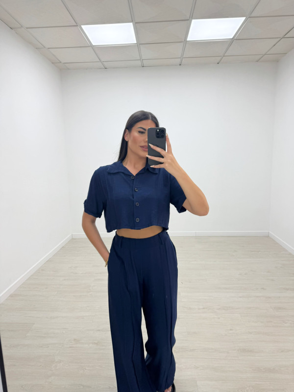 CONJUNTO SARA AZUL - MARINO