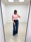 CAMISETA BÁSICA ALGODÓN CROP