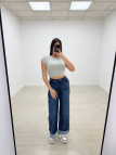 CAMISETA BÁSICA ALGODÓN CROP