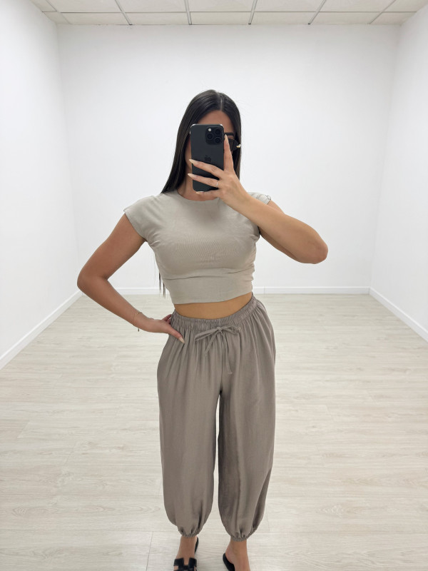 PANTALÓN GLOBO BASIC - TOUPE
