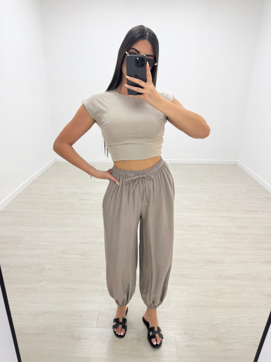 PANTALÓN GLOBO BASIC - TOUPE