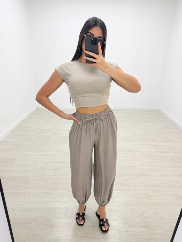 PANTALÓN GLOBO BASIC - TOUPE