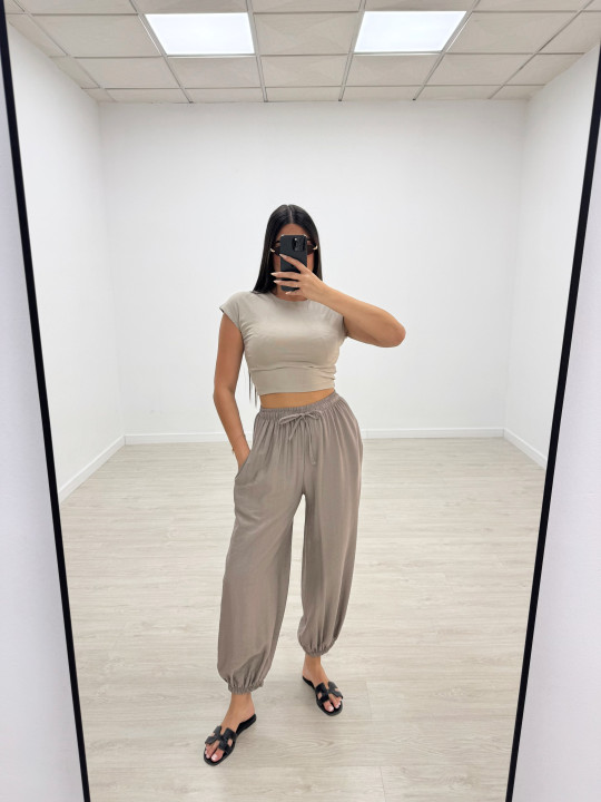 PANTALÓN GLOBO BASIC - TOUPE