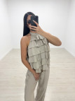 TOP HALTER VOLANTES - TOUPE
