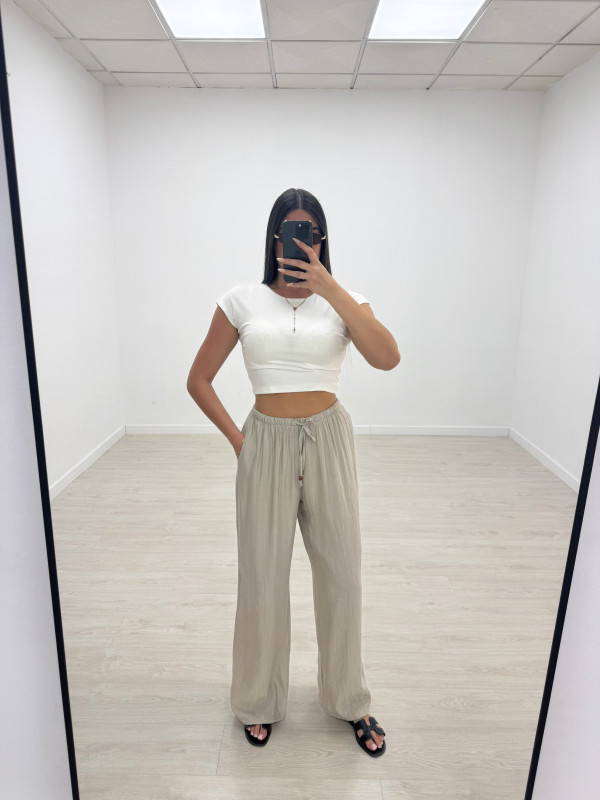 PANTALÓN EFECTO BAMBULA - TOUPE