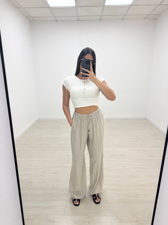 PANTALÓN EFECTO BAMBULA - TOUPE