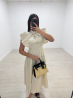 VESTIDO VICTORIA - BEIGE