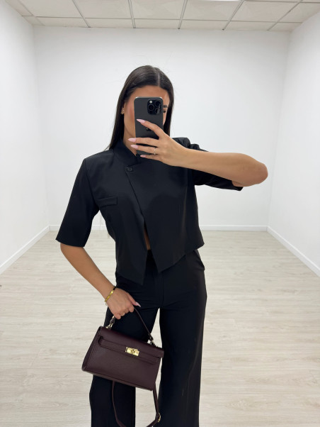 CONJUNTO NORA - NEGRO