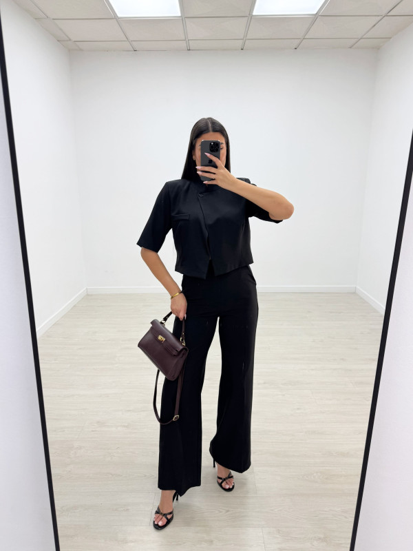 CONJUNTO NORA - NEGRO