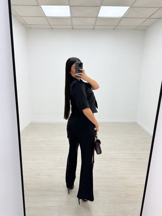 CONJUNTO NORA - NEGRO
