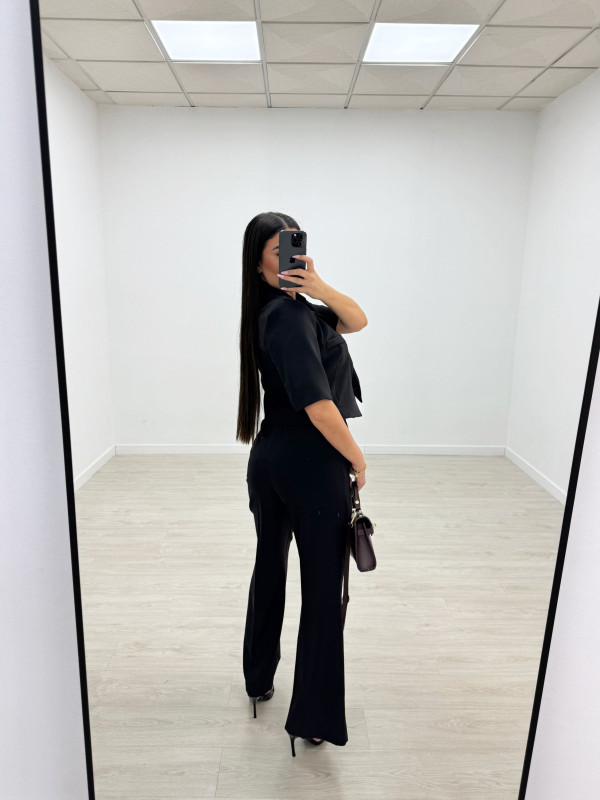 CONJUNTO NORA - NEGRO