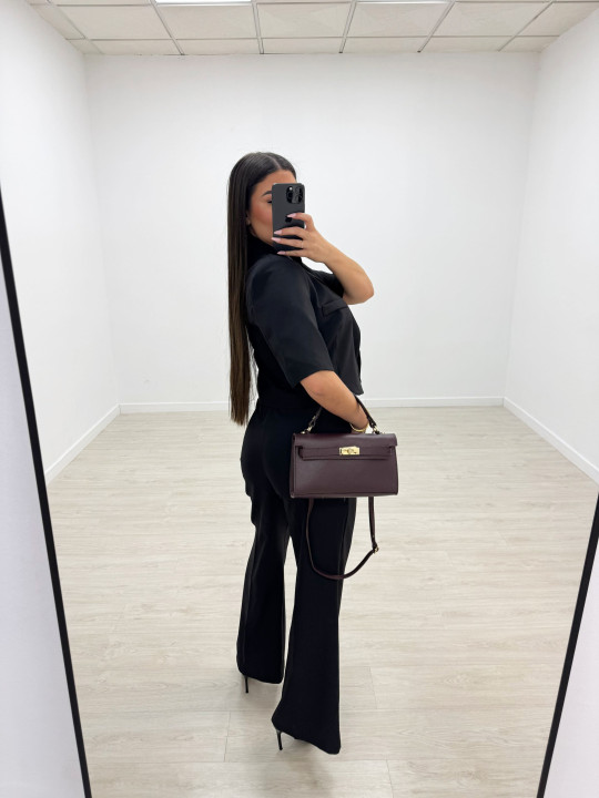 CONJUNTO NORA - NEGRO