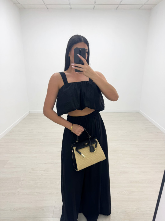 CONJUNTO ZAHARA - NEGRO