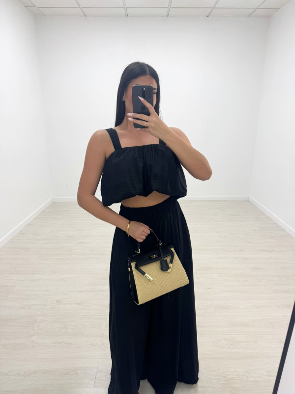 CONJUNTO ZAHARA - NEGRO