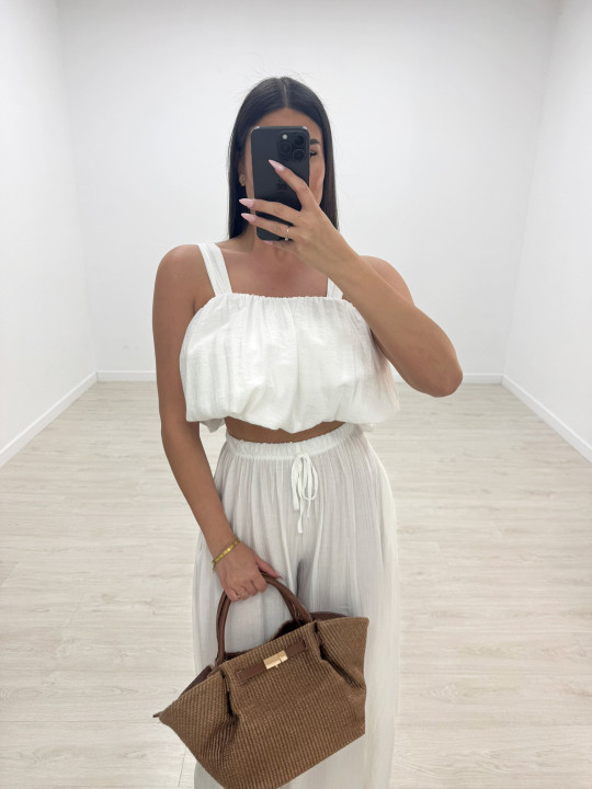CONJUNTO ZAHARA - BLANCO