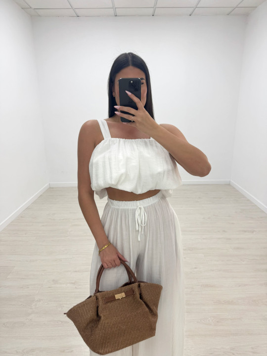CONJUNTO ZAHARA - BLANCO
