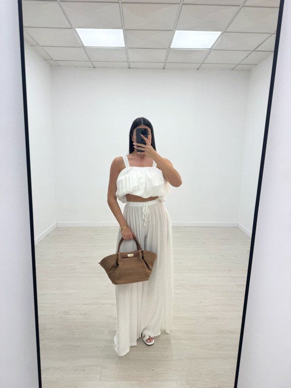 CONJUNTO ZAHARA - BLANCO