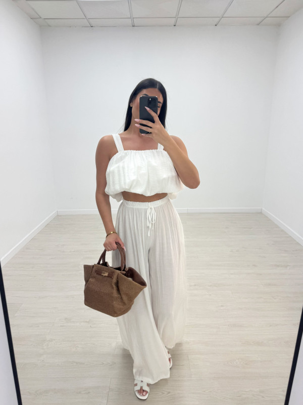 CONJUNTO ZAHARA - BLANCO