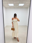 VESTIDO OLIVIA - BEIGE
