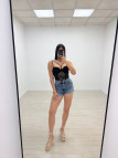 SHORT MINI LEVIS