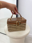 BOLSO CLUTCH TIPO NECESER - MATERIAL