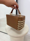 BOLSO CLUTCH TIPO NECESER - MATERIAL