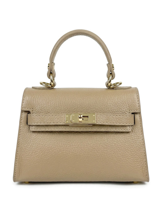 BOLSO MINI KELLY (PIEL 100%) - TOUPE