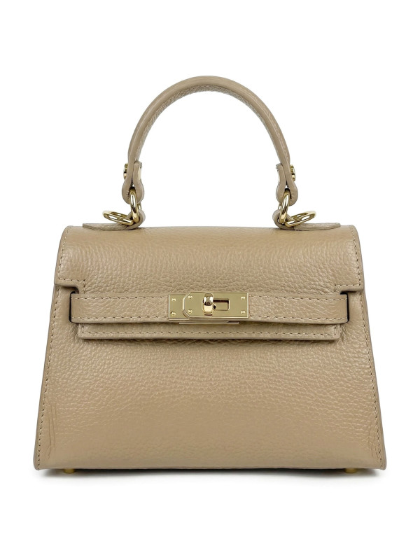 BOLSO MINI KELLY (PIEL 100%) - TOUPE