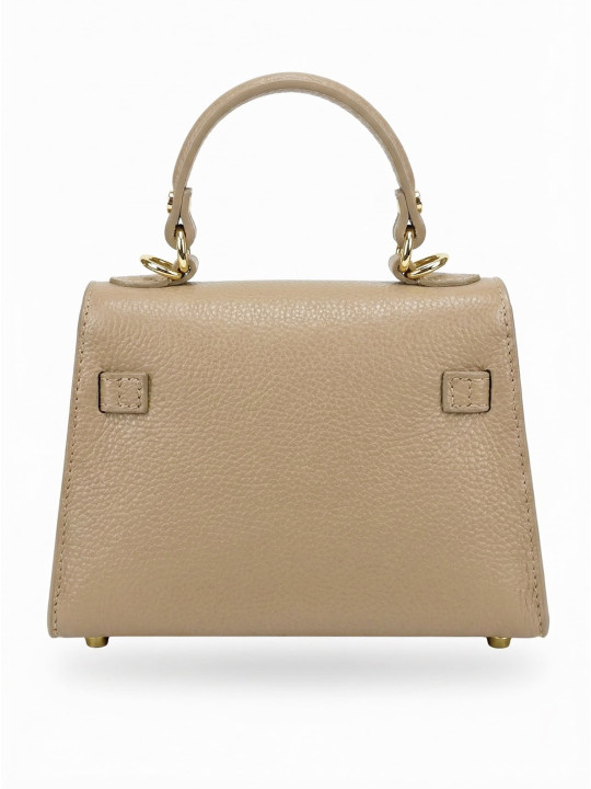 BOLSO MINI KELLY (PIEL 100%) - TOUPE