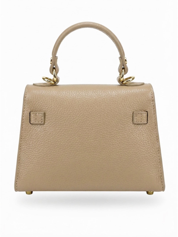BOLSO MINI KELLY (PIEL 100%) - TOUPE