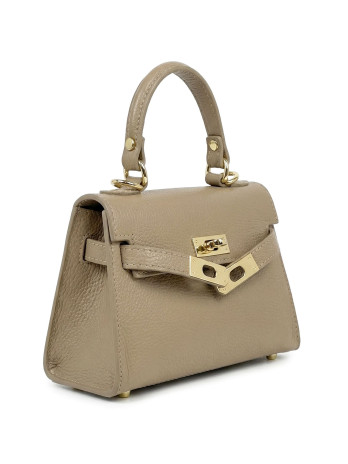 BOLSO MINI KELLY (PIEL 100%) - TOUPE