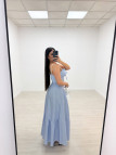 CONJUNTO FALDA POPELÍN RAYAS