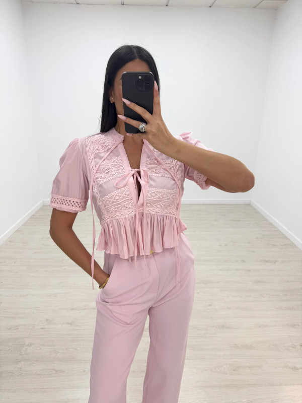 BLUSA MÓNACO - ROSA