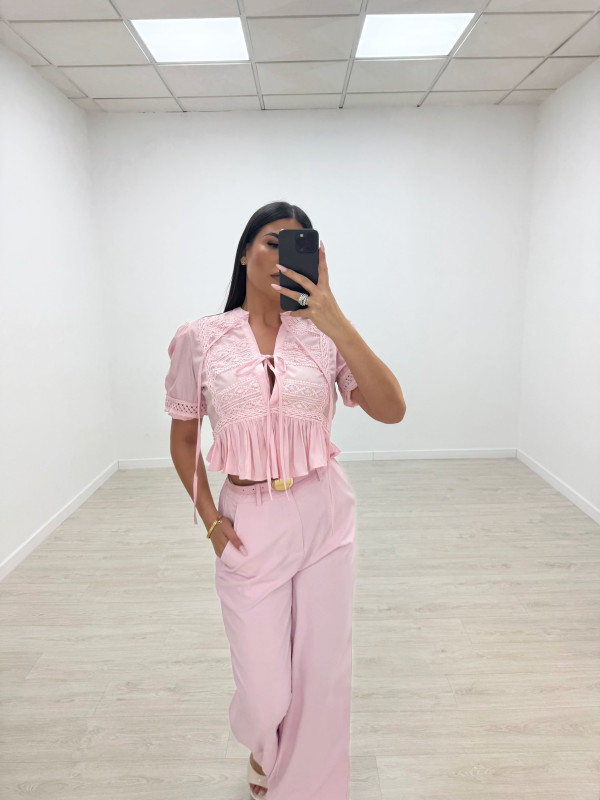 BLUSA MÓNACO - ROSA