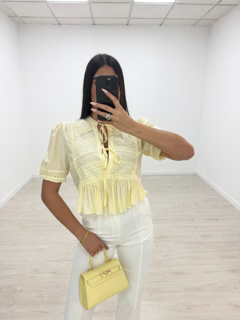 BLUSA MÓNACO - AMARILLA