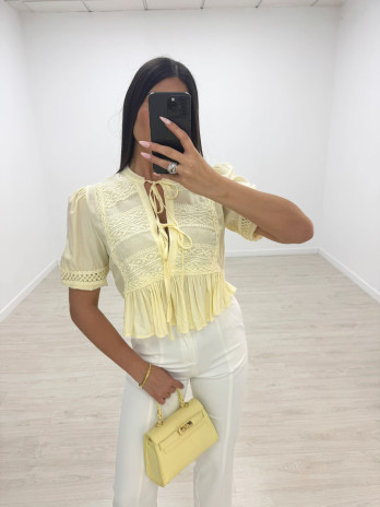BLUSA MÓNACO - AMARILLA