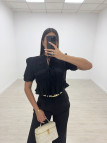 BLUSA MÓNACO - NEGRA