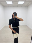 BLUSA MÓNACO - NEGRA