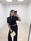 BLUSA MÓNACO - NEGRA
